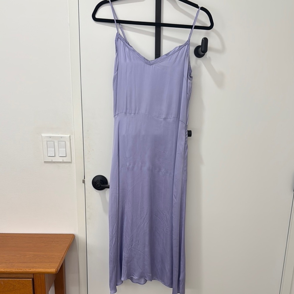 Lavender Spaghetti Strap Dress